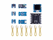 Azure Sphere Grove Starter Kit for MT3620 Mini Dev Board front view of components