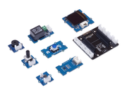 Azure Sphere Grove Starter Kit for MT3620 Mini Dev Board top side view of components