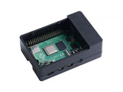 ABS H-Type Black Case for Raspberry Pi 4B open view