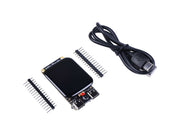Sipeed M1s Dock AI RISC-V Dev Board top view with cable