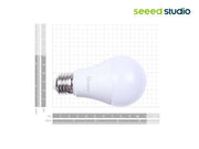 Sonoff B05-BL-A19 Smart LED Bulb side view with size comparison