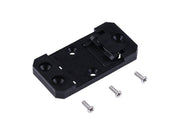 Sliding Block for Linear Guideway Rail top view with screws