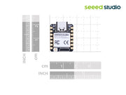 Seeed Studio XIAO ESP32S3 Board front view with size comparison