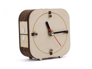 Wooden Clock Kit (Counterclockwise) front side view
