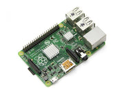 Heat Sink Kit for Raspberry Pi B+ top view connected to a dev board