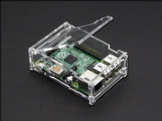 Raspberry Pi B+&2&3 Acrylic Enclosure open top side view
