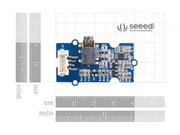 Grove - EMG Detector front view with size comparison