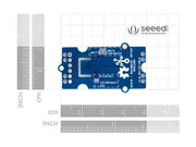 Grove Temp/RH & Barometer Sensor (BME280) back view with size comparison