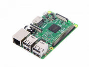 Raspberry Pi 3 Model B top front view