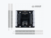 Grove Breakout MT3620 front view with size comparison
